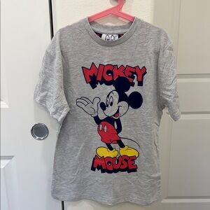 Mickey Mouse Gray Kids T-Shirt